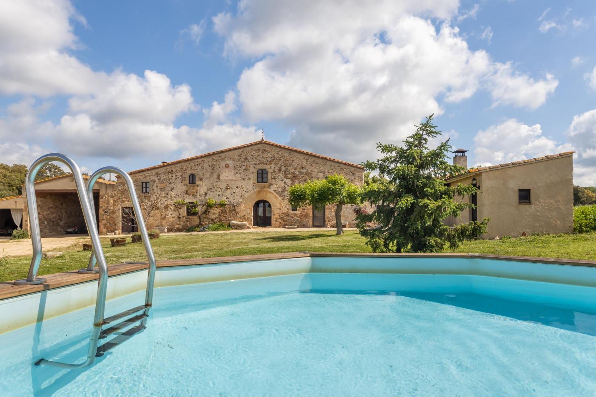 La Pahissa De Can Abras Casa Rural ชีโรนา ภายนอก รูปภาพ